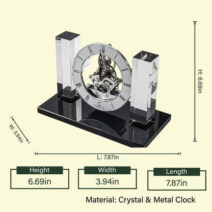 Crystal Elegance Clock