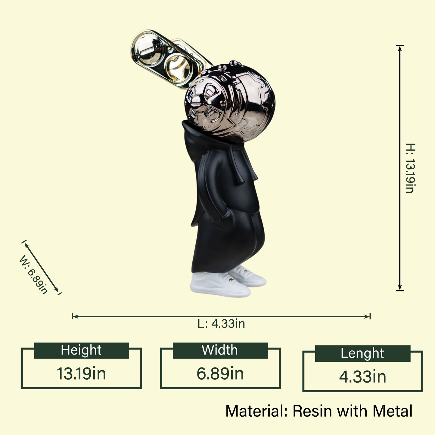 Hooded Hype Figurine