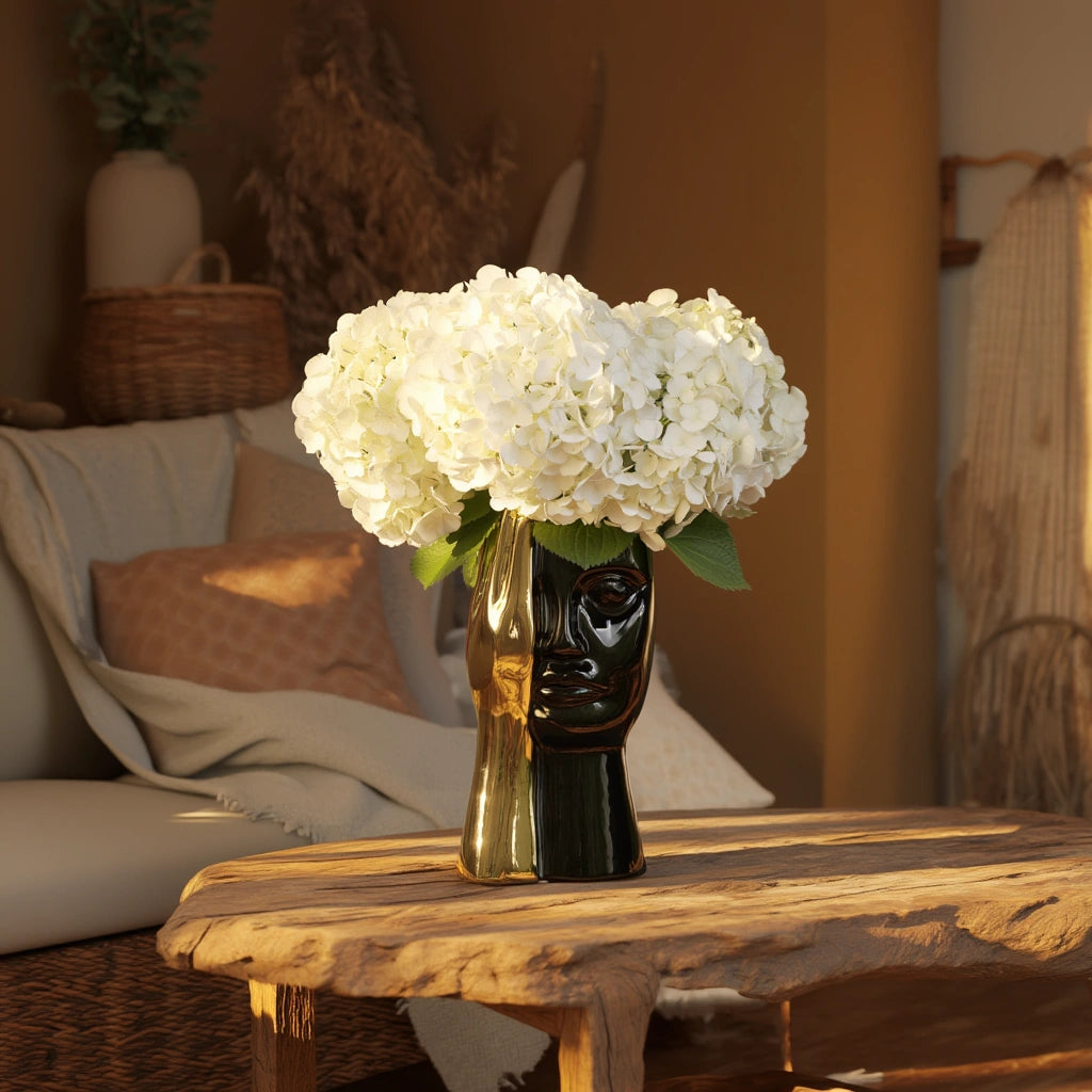 Muse Bloom Vase – Black