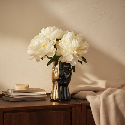 Muse Bloom Vase – Black