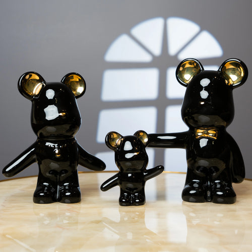 Harmony Black Bear Family - Set of 3