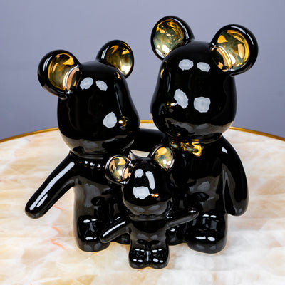 Harmony Black Bear Family - Set of 3