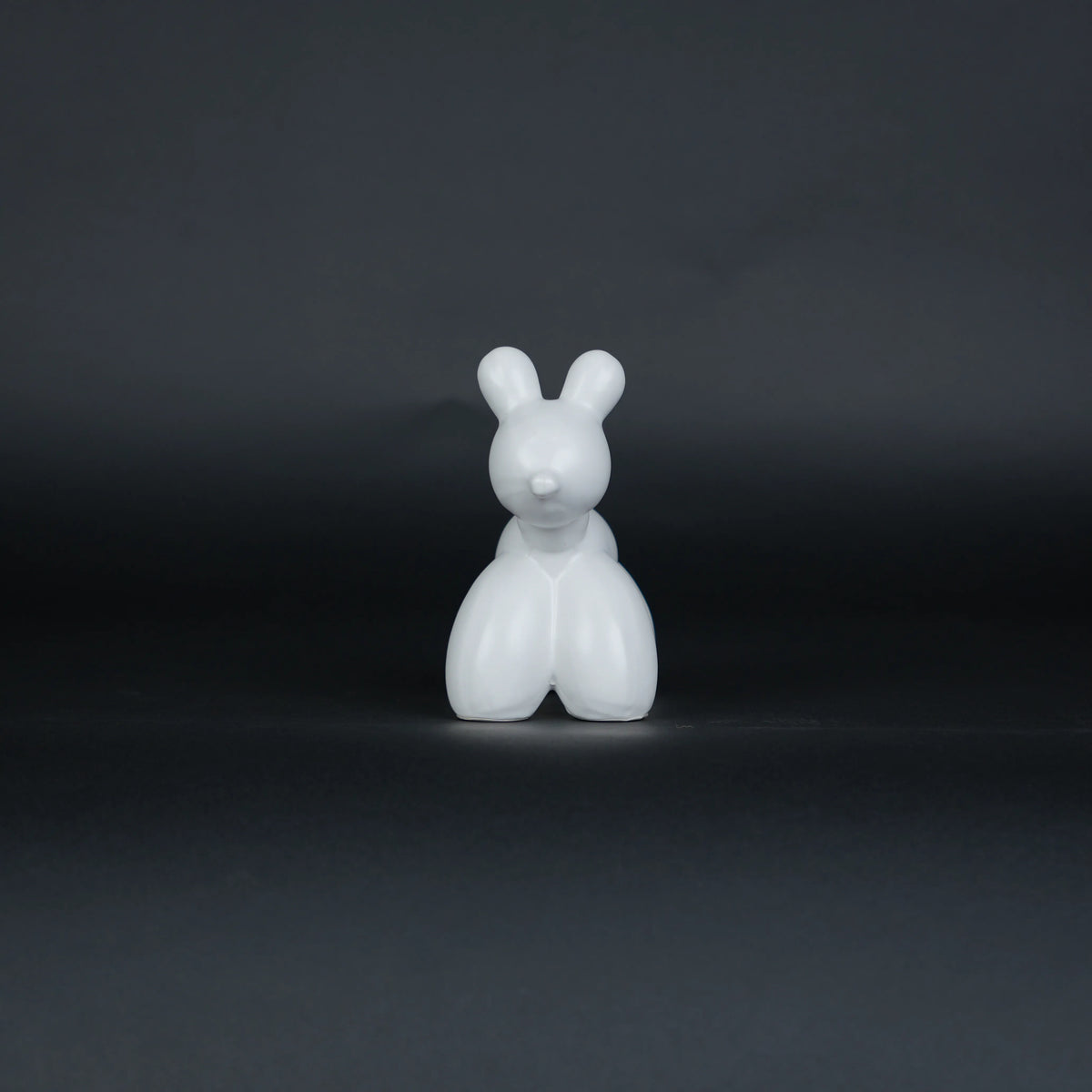modern animal decor figurines with poodle sculptures for tabletop home styling