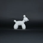 dog decor figurine set with poodle sculptures for modern interiors