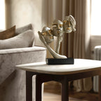 modern abstract figurine sculpture for tabletop home decor styling