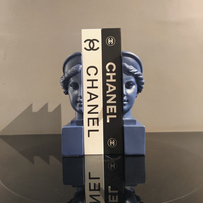Matte Blue Bookend