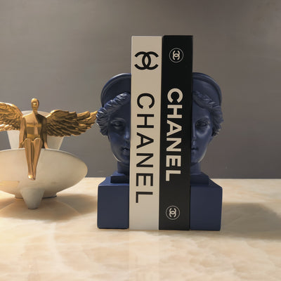 Matte Blue Bookend