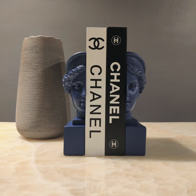 Matte Blue Bookend