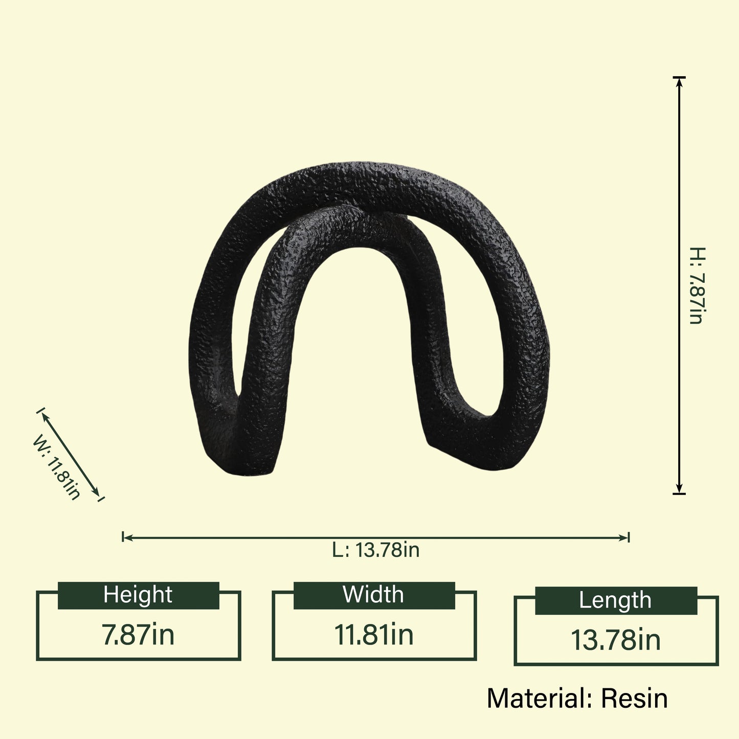 Black infinity loop spec diagram