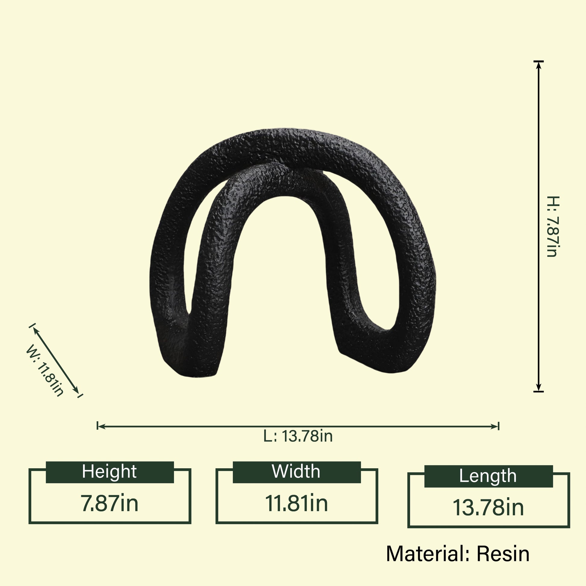 Black infinity loop spec diagram