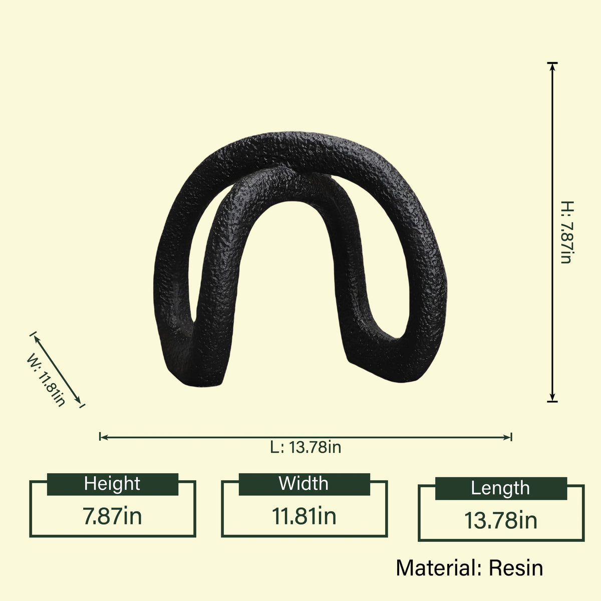 Black infinity loop spec diagram