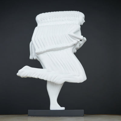 Graceful Motion Figurine - White