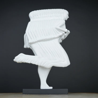 Graceful Motion Figurine - White