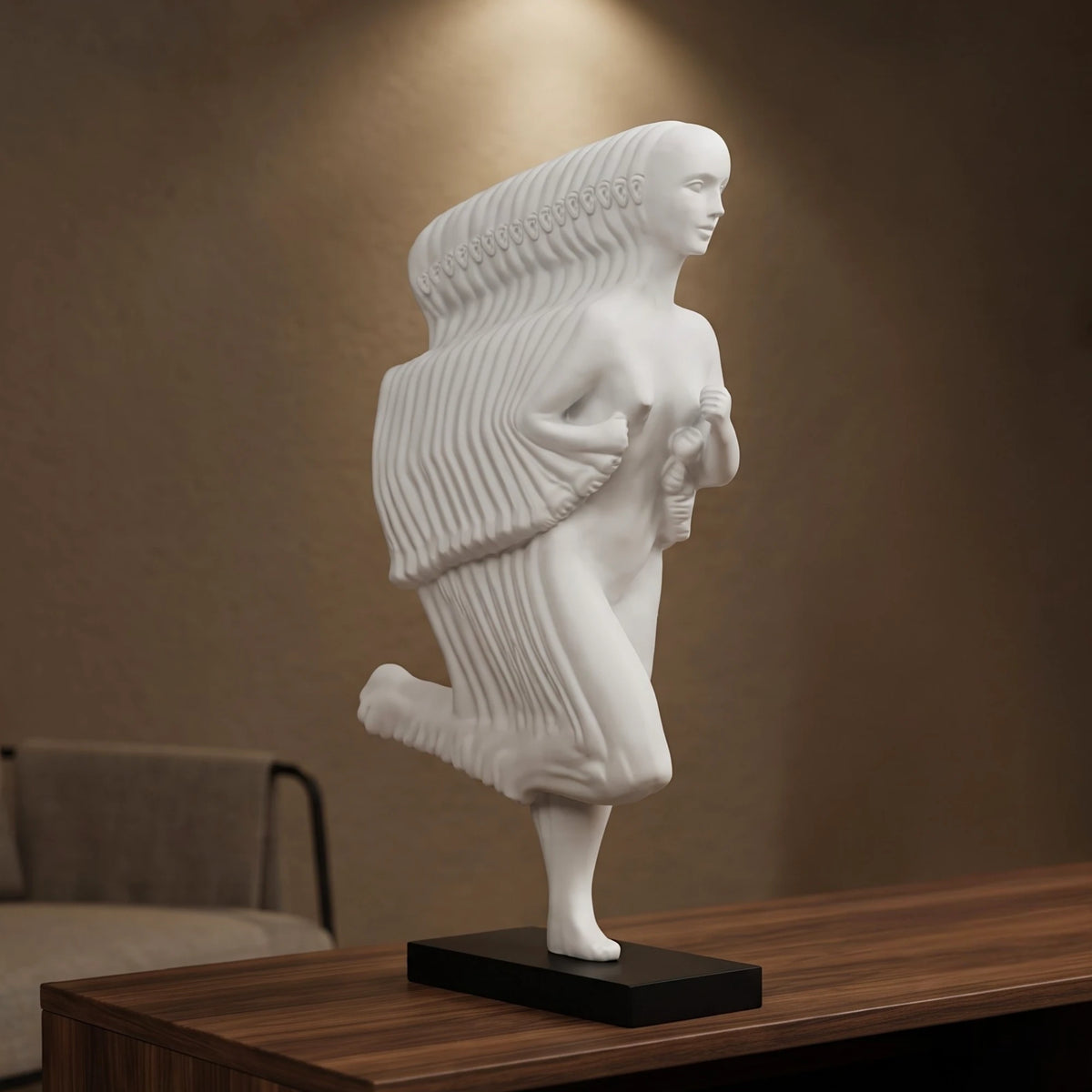 Graceful Motion Figurine - White