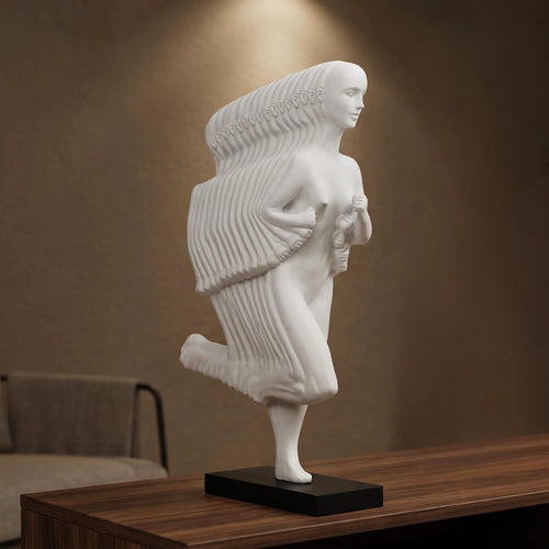 Graceful Motion Figurine - White