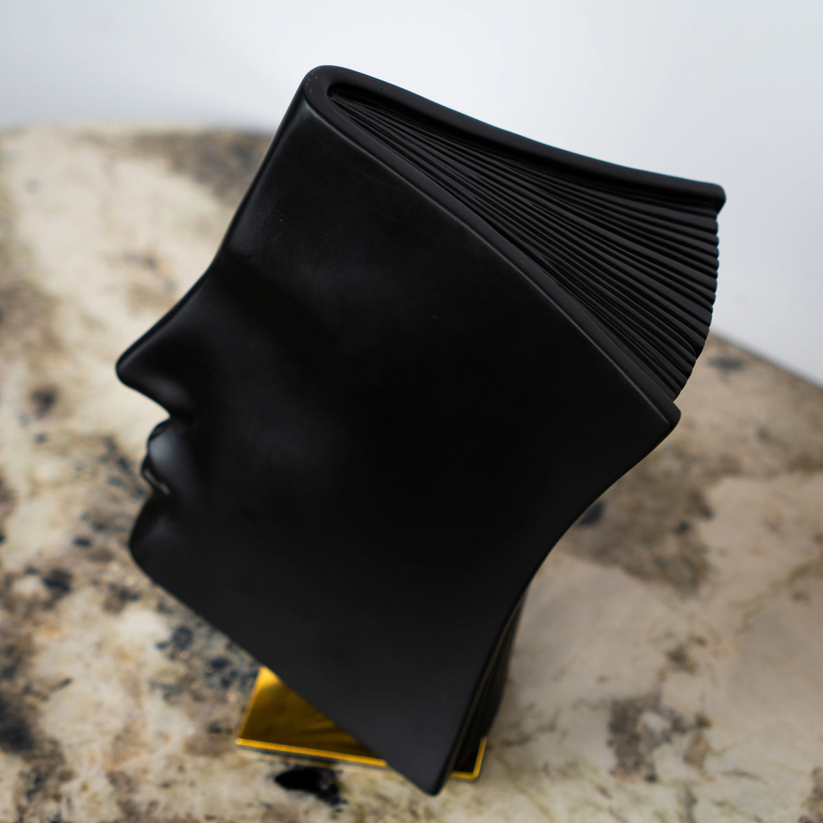 artistic face decor object for contemporary home interiors