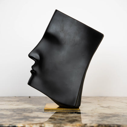 artistic face decor object for contemporary home interiors