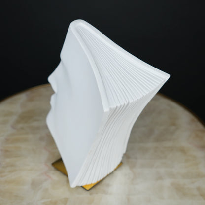 White Harmonic Abstract