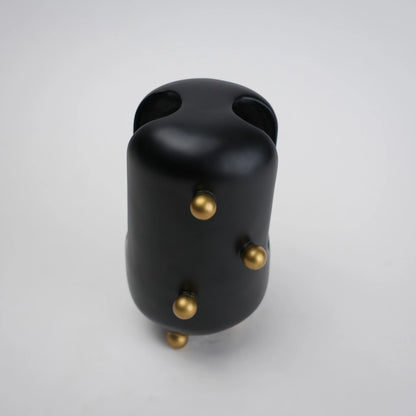 modern decorative accent with spherical studs