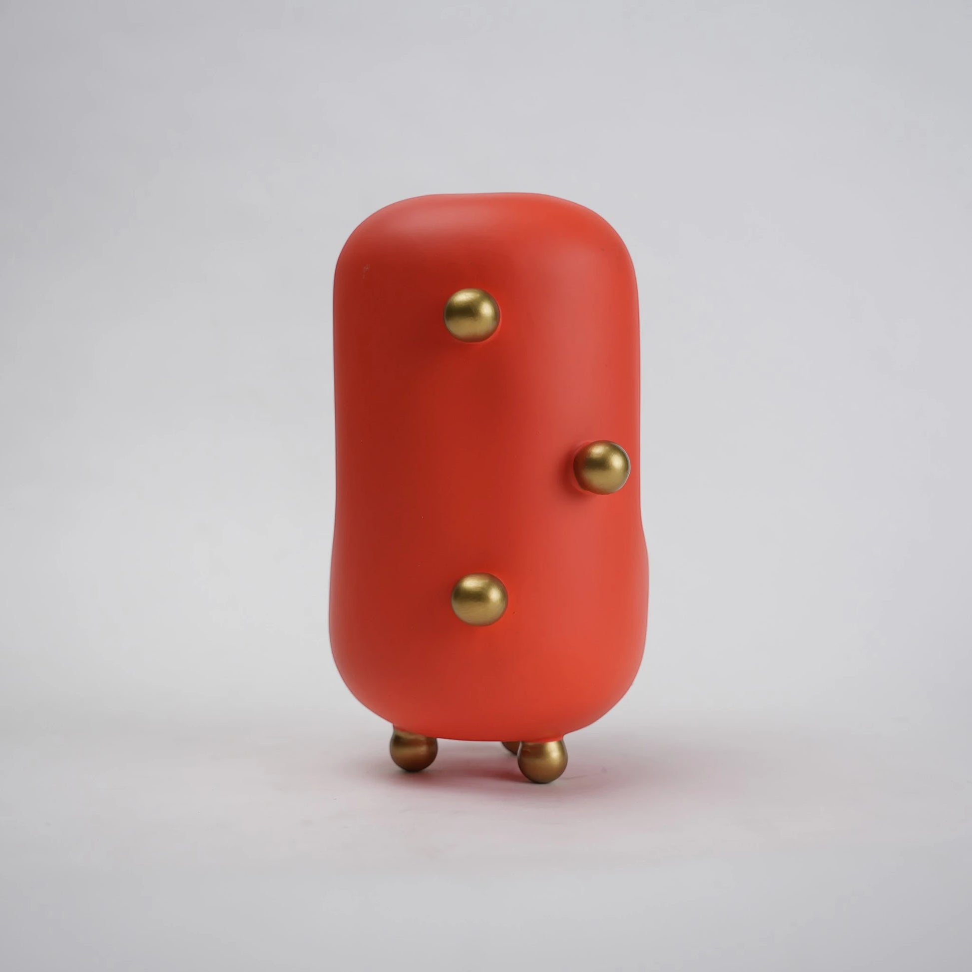 modern decorative accent with spherical studs