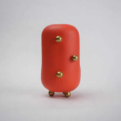 modern decorative accent with spherical studs