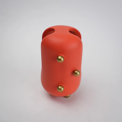 modern decorative accent with spherical studs