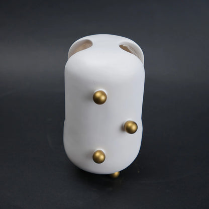 modern decorative accent with spherical studs