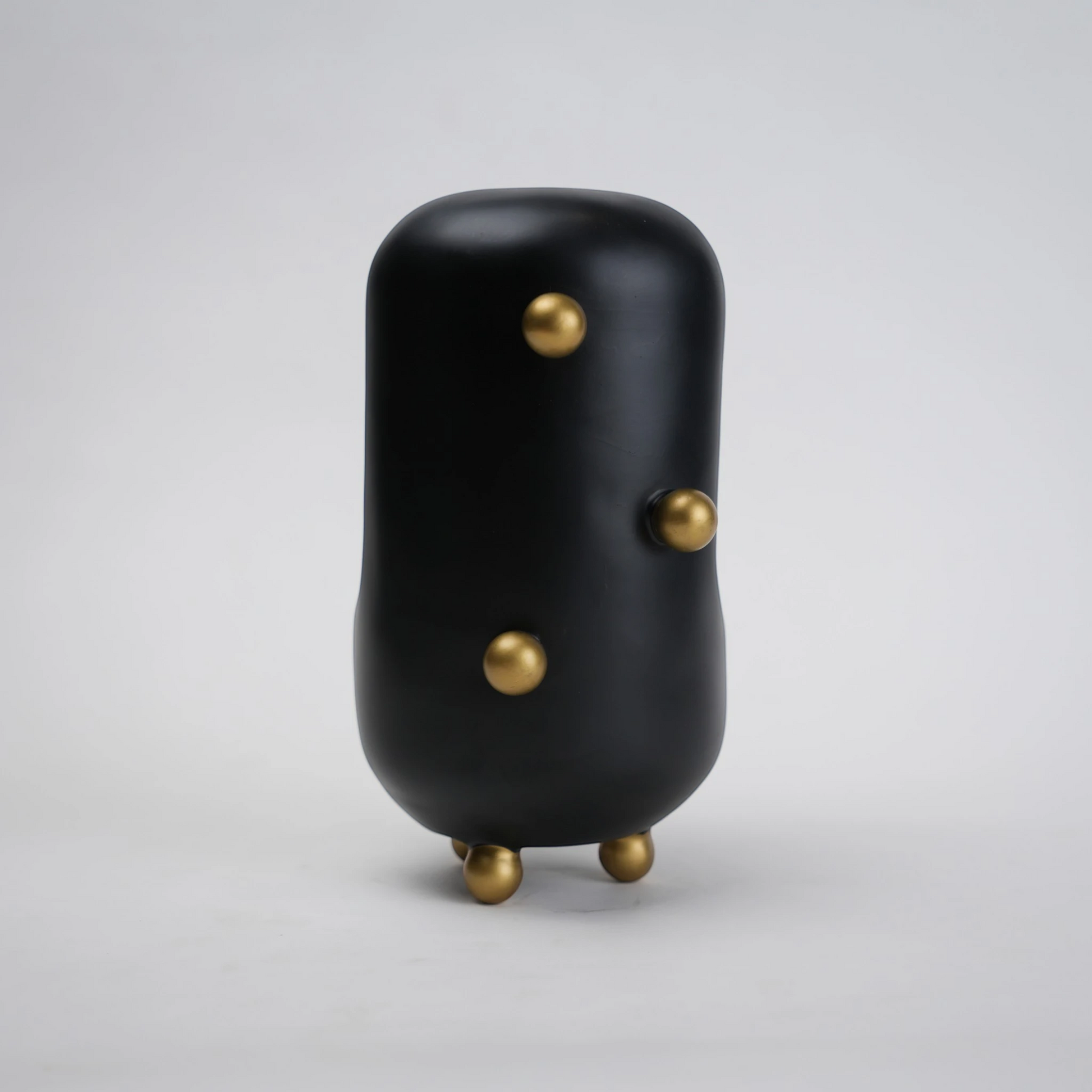 modern decorative accent with spherical studs