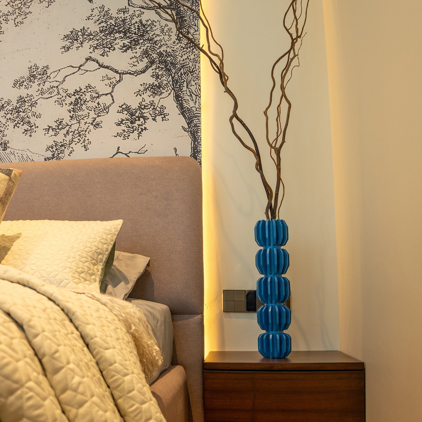 Vertical Rhythm Totem Vase
