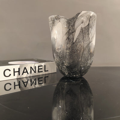 Mist Veil Handblown Glass Vase