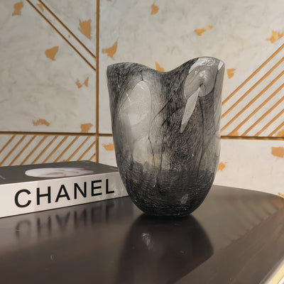 Mist Veil Handblown Glass Vase
