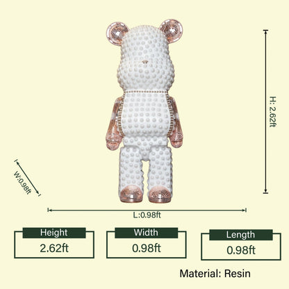 Rose Luxe Bear Figurine