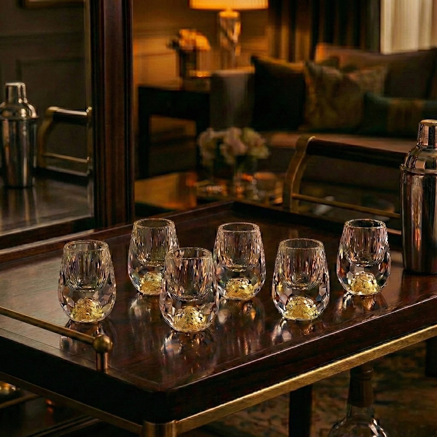 Auric Luxe Shot Glass - Set of 6