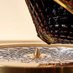 Sophisticated whiskey decanter for luxury home interiors, elegant hosting, and premium tabletop presentation