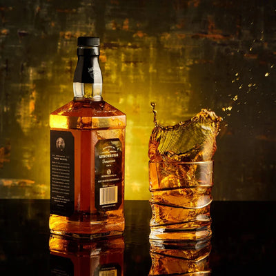 Golden Majesty Whiskey Glass - Set of 4
