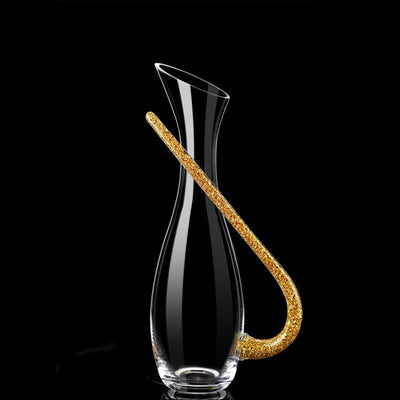Golden Grace Crystal Decanter