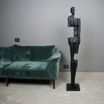 Elongated Form Floor Sculpture