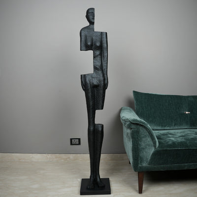 Elongated Form Floor Sculpture