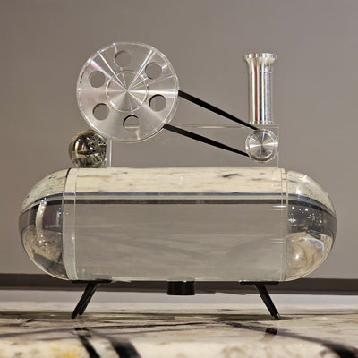 Vintage Vision Glass Reel Decor