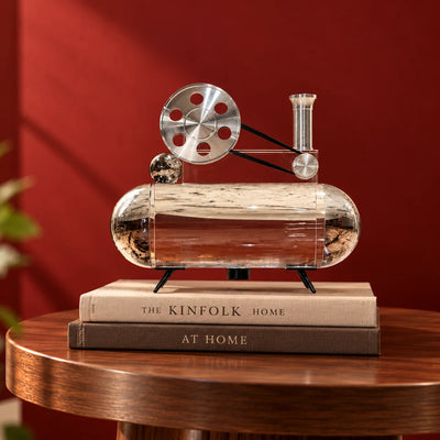 Vintage Vision Glass Reel Decor
