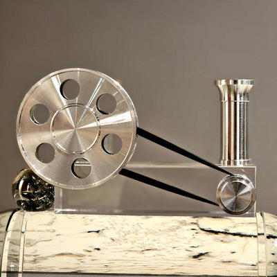 Vintage Vision Glass Reel Decor