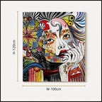 Vivid Muse Canvas Painting