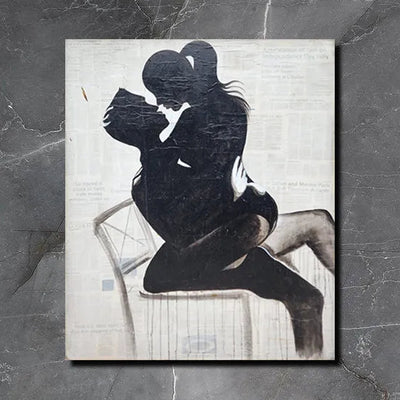 Eternal Embrace Silhouette Love