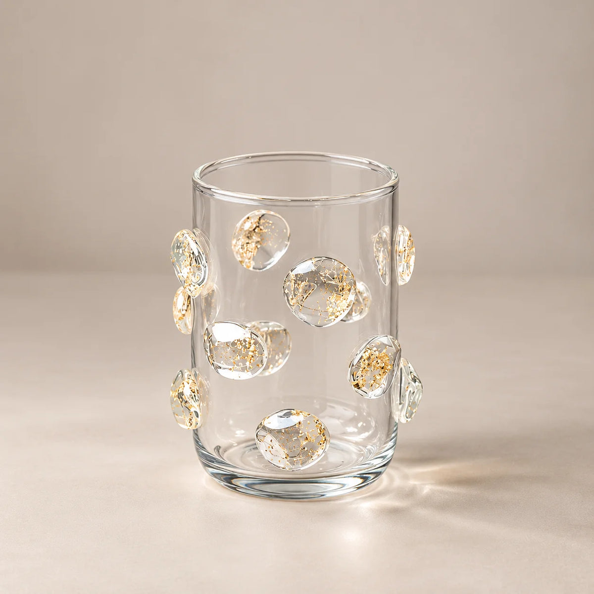 Pebble Luxe vase pair w/ roses, marble console