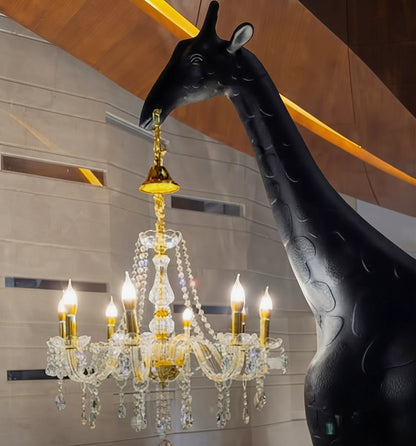 Giraffe Chandelier Floor Lamp - Large