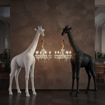 Giraffe Chandelier Floor Lamp - Large