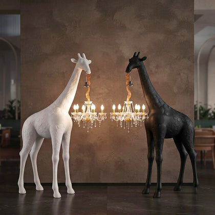 Giraffe Chandelier Floor Lamp - Large
