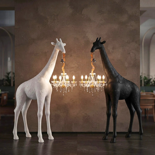 Giraffe Chandelier Floor Lamp - Large