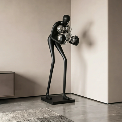 Glow Human Sculpture Floor Lamp
