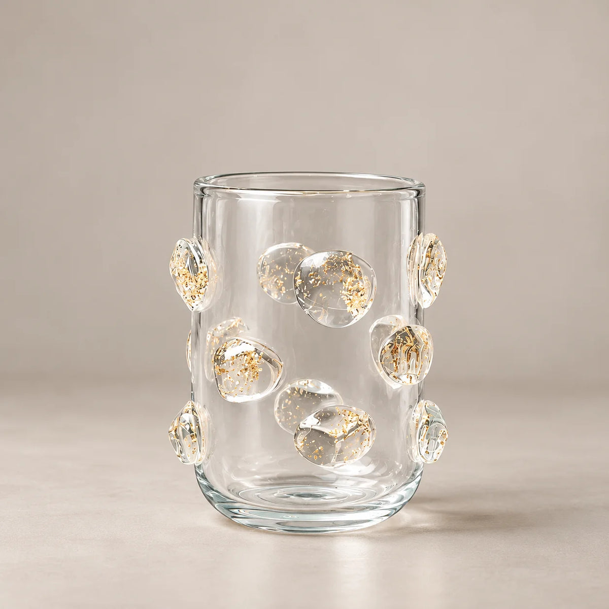 Pebble Luxe vase pair w/ roses, marble console